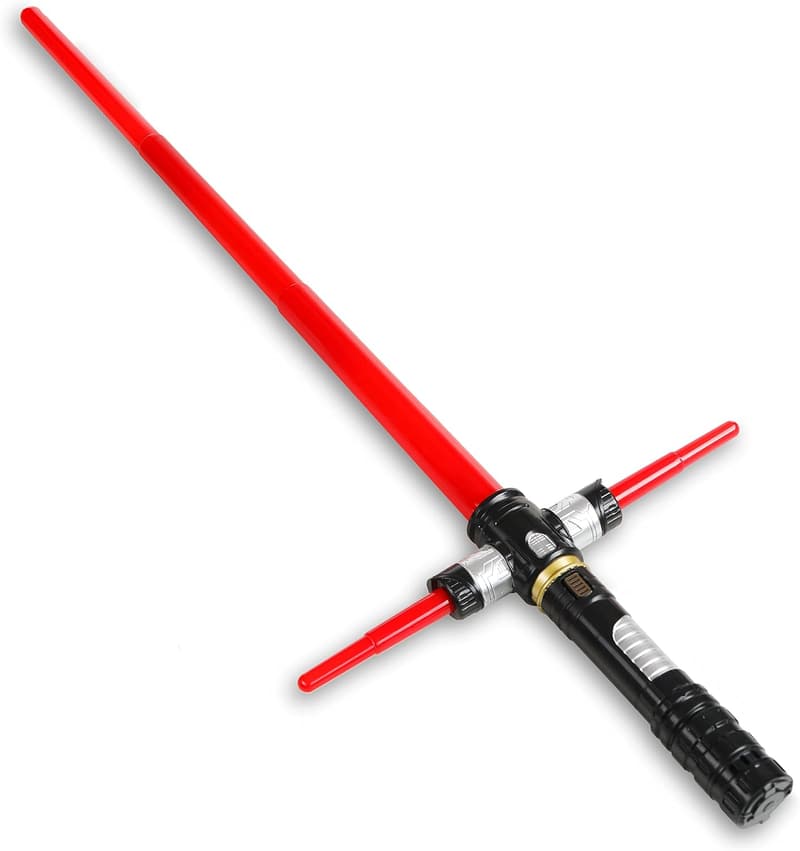 LED Light-Up Saber Toy with Sound Effects for Kids & Adults