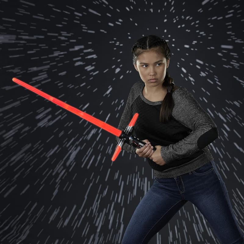 Kylo Ren Electronic Red Lightsaber Toy with Lights & Sounds