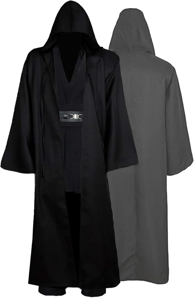 Halloween Men's Hooded Tunic Costume Set