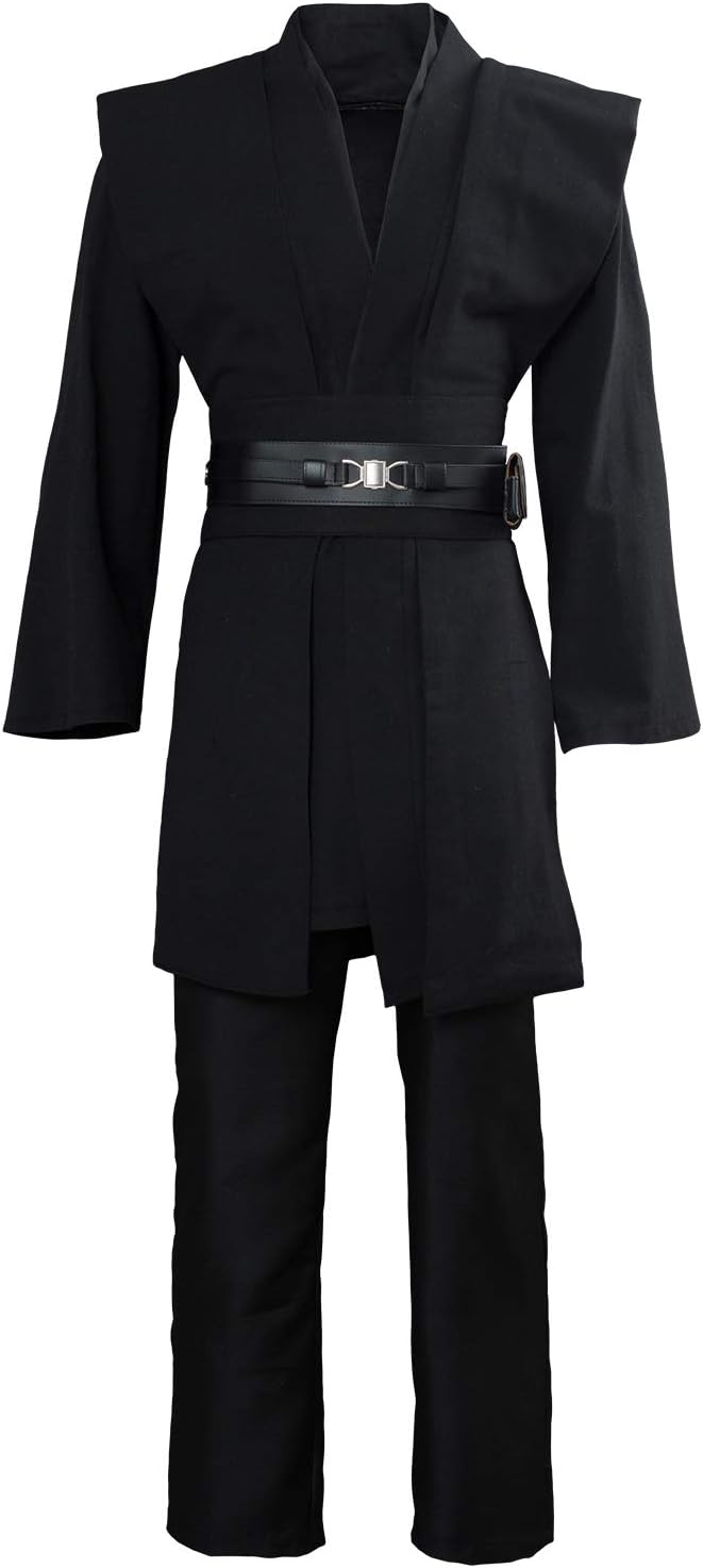 Halloween Men's Hooded Tunic Costume Full Set