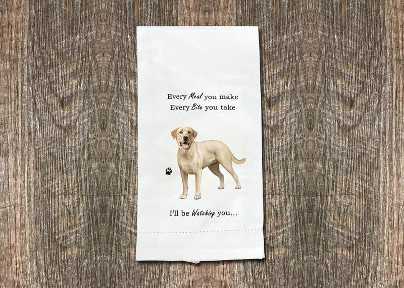 Pet Lover's Kitchen Towels - Soft & Absorbent Cotton