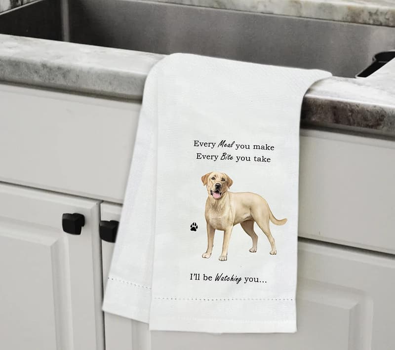 Pet Lover's Kitchen Towels - Soft & Absorbent Cotton