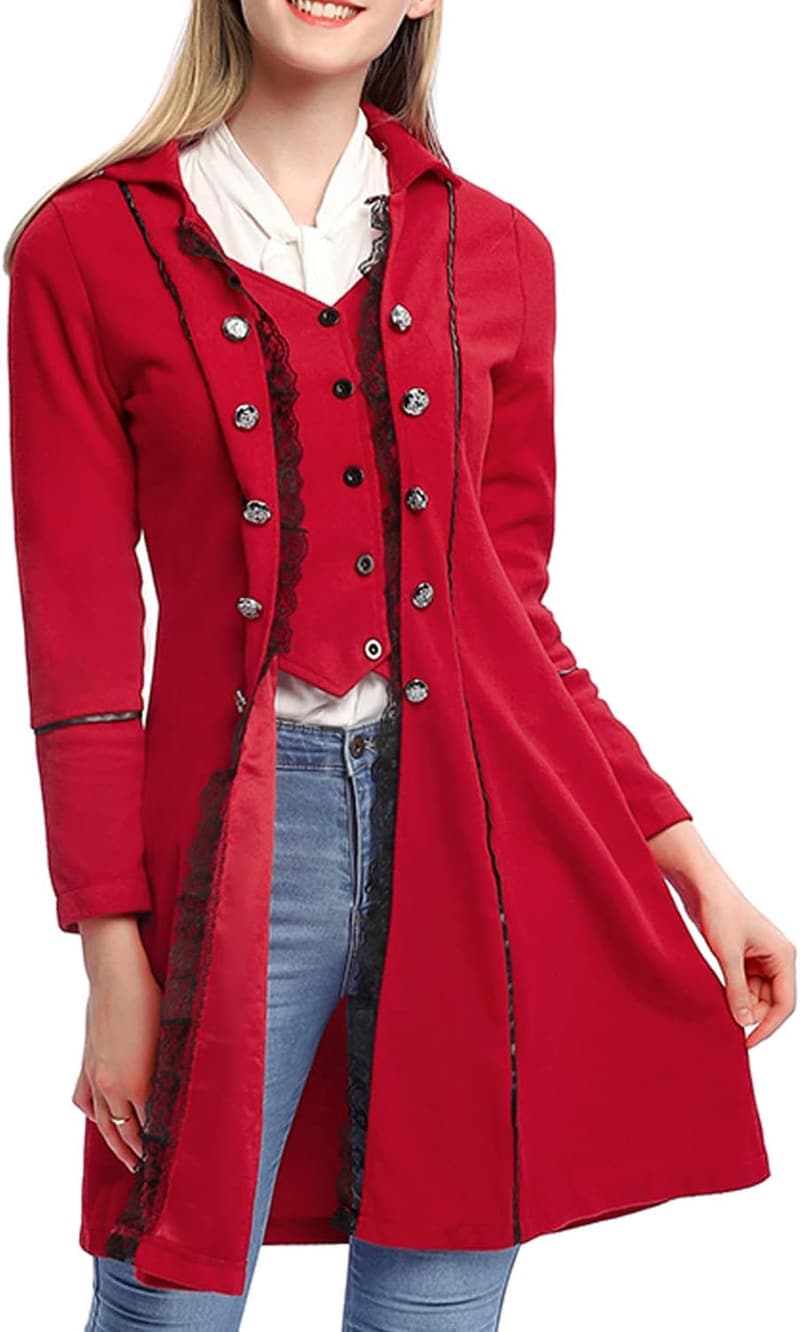 Victorian Gothic Steampunk Coat Halloween Costume