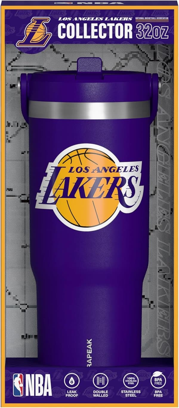 Los Angeles Lakers 32oz Stainless Steel Tumbler - Limited Edition