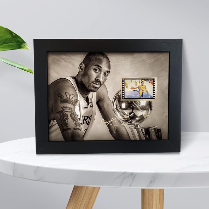 Kobe Bryant Framed Poster with Mini Film Cell - 8x6 Inches