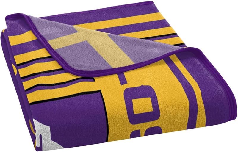 Los Angeles Lakers Microfiber Throw Blanket, 46