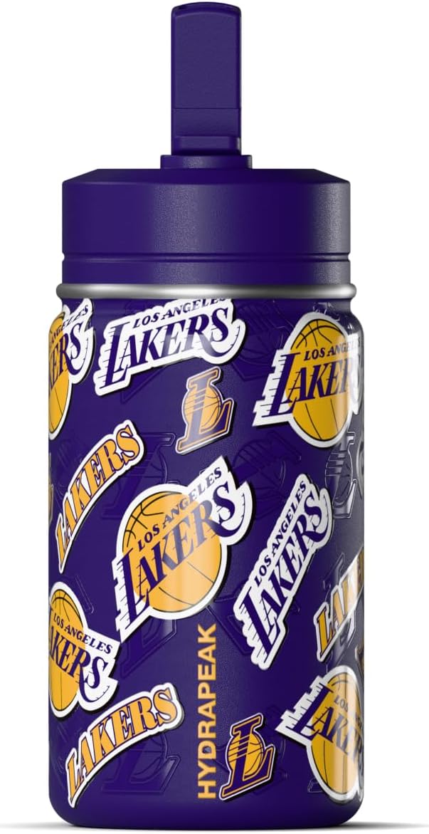 Los Angeles Lakers Kids Water Bottle - 14oz Stainless Steel