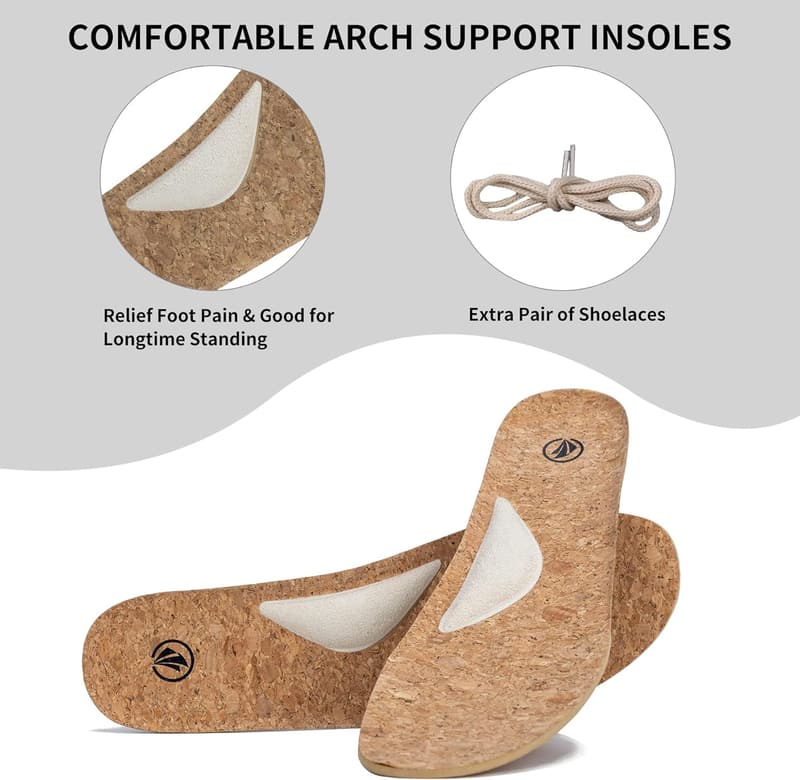 Comfortable Men's Slip-On Loafers with Arch Support