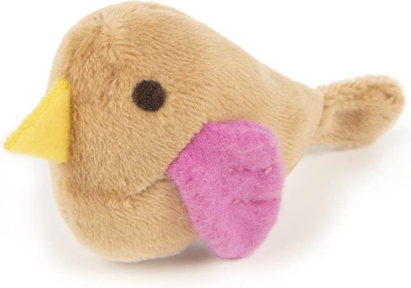 SmartyKat Chickadee Chirp Battery-Powered Cat Toy with Catnip
