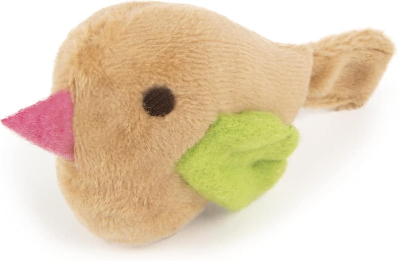 SmartyKat Chickadee Chirp Battery-Powered Cat Toy with Catnip