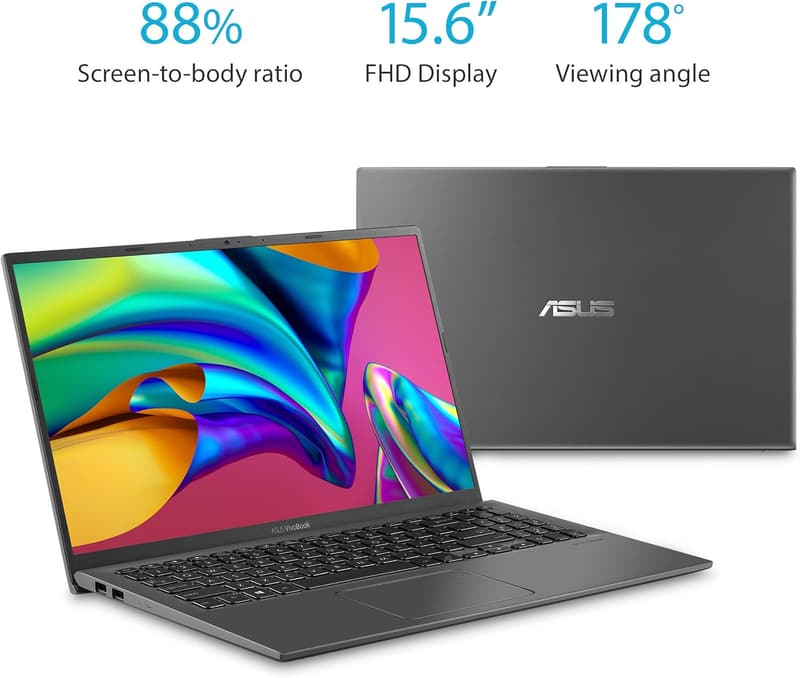 ASUS VivoBook 15 Thin & Light Laptop, 15.6