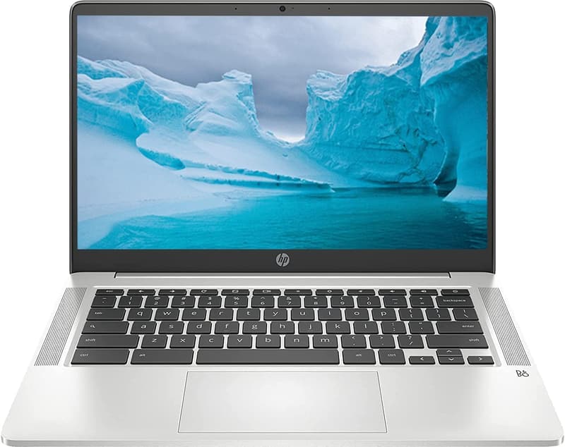HP Chromebook 14” Laptop • Intel Celeron • 8GB RAM • 128GB eMMC