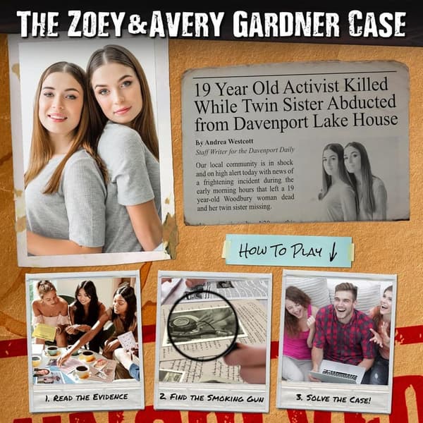 Active Murder Mystery Case | Unsolved Case Files by Avery Gardner