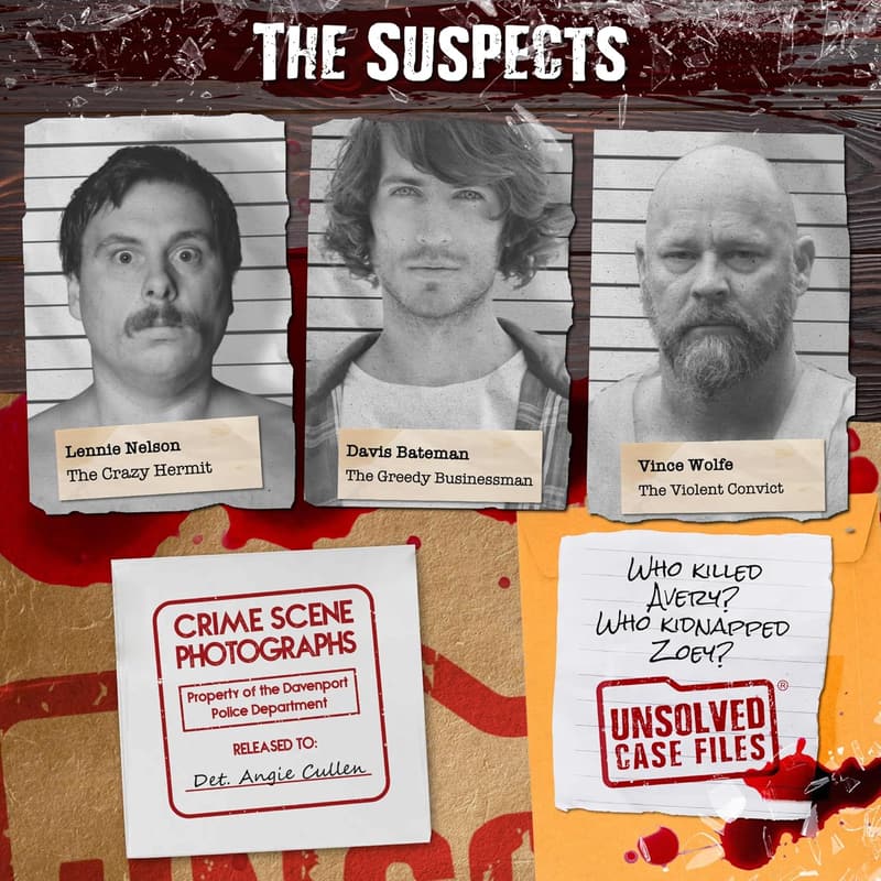 Active Murder Mystery Case | Unsolved Case Files by Avery Gardner