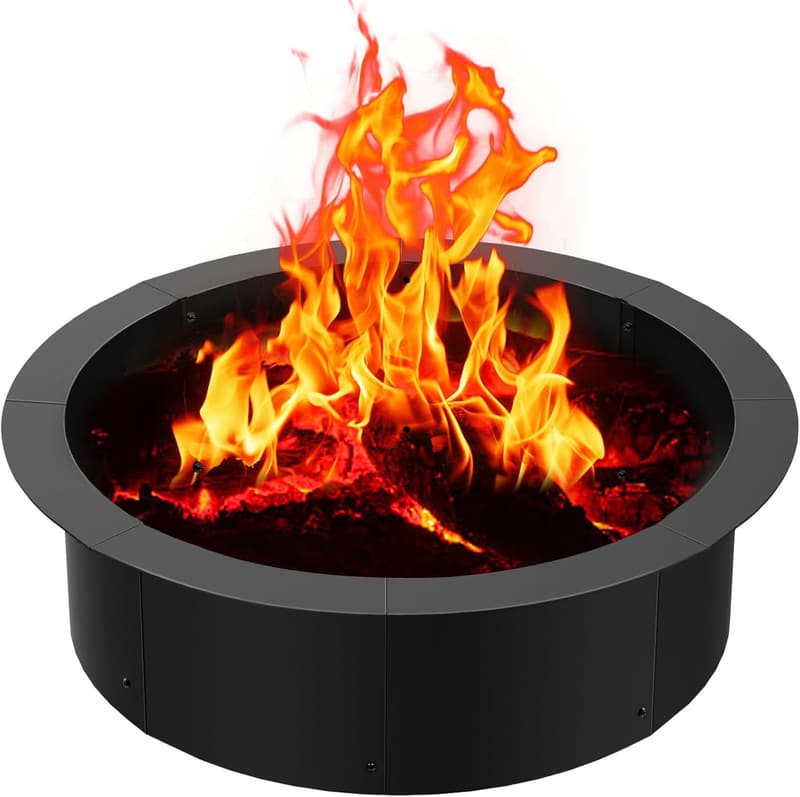 Large Steel Fire Pit Insert - 60