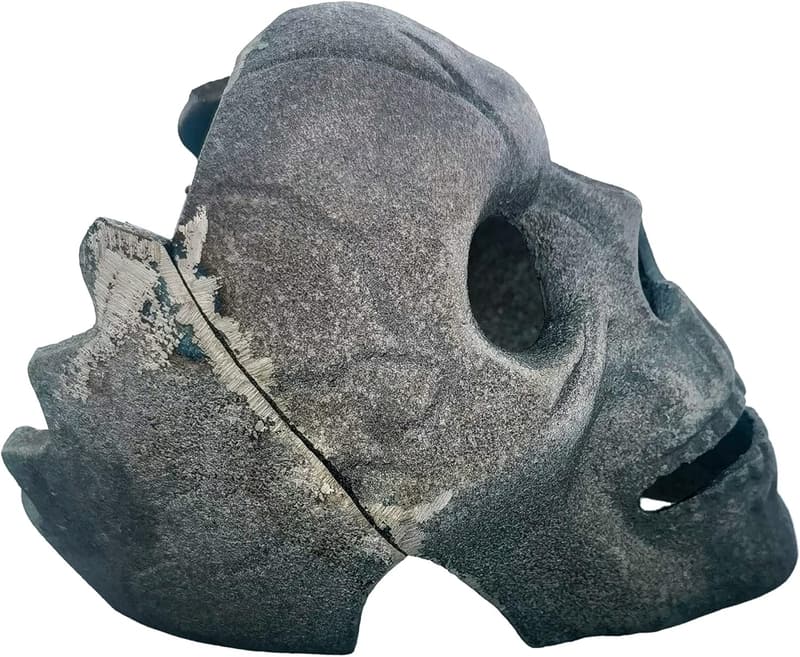 Halloween Fire Pit Skull Decor - Metal, 3-Pack, 4.5 Inch