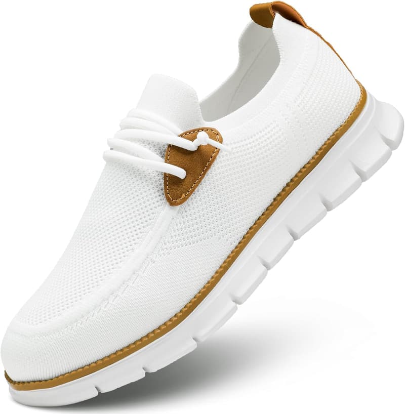 Men's Lightweight Slip-On Loafers - Casual Dress Sneakers
