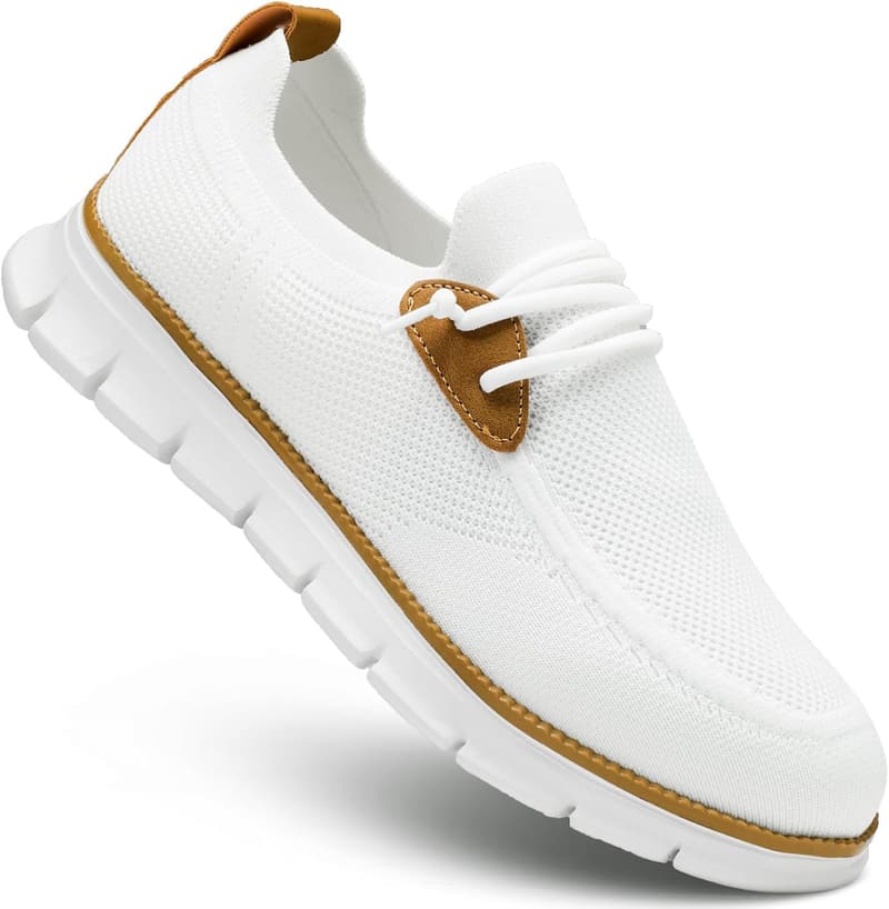 Men's Lightweight Slip-On Loafers - Casual Dress Sneakers