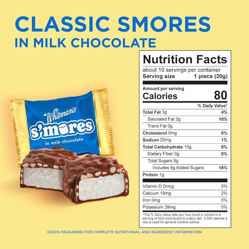 Classic S'mores Stand-Up Bag - 7.3oz