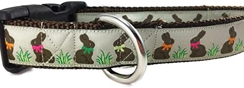 Easter Bunny Dog Collar - Adjustable Nylon, 1