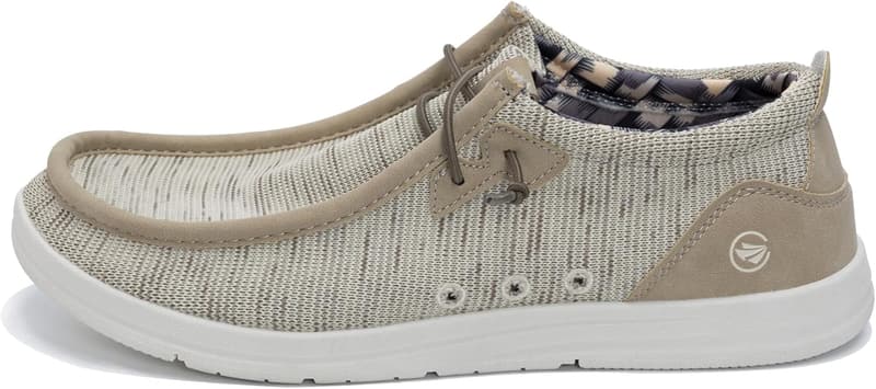 Men's Casual Canvas Loafers with Arch Support, Sizes 7-13