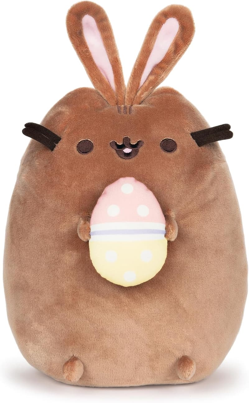Easter Plush Cat - GUND Pusheen Chocolate Bunny, 9.5