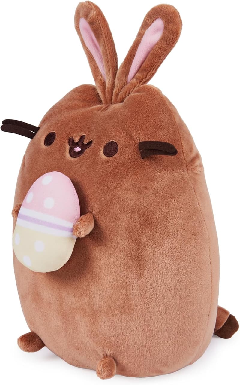 Easter Plush Cat - GUND Pusheen Chocolate Bunny, 9.5