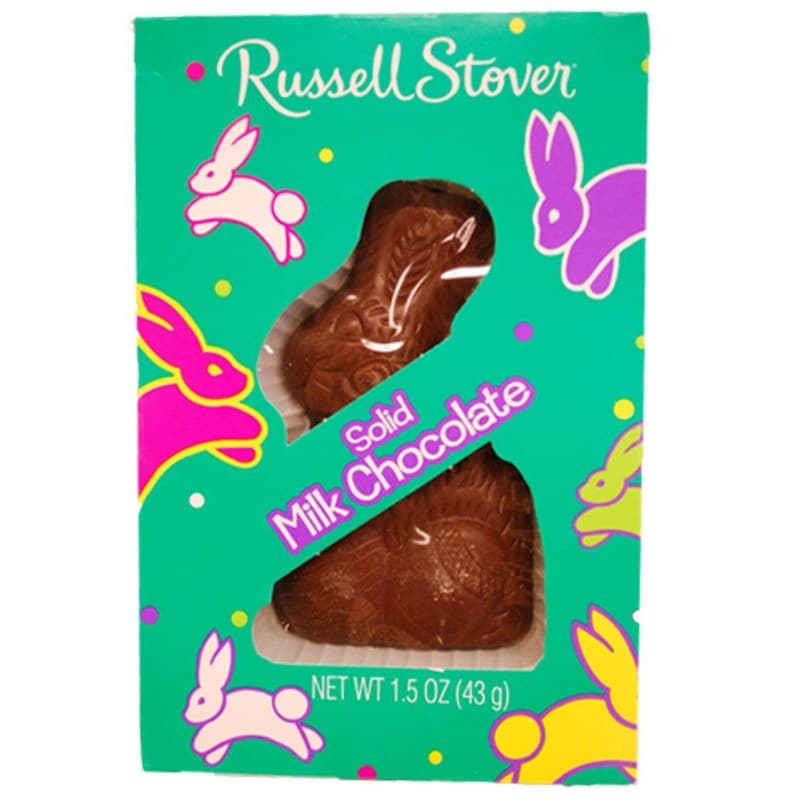 Easter Solid Milk Chocolate Bunnies - 3 Pack (1.3 Oz Each)