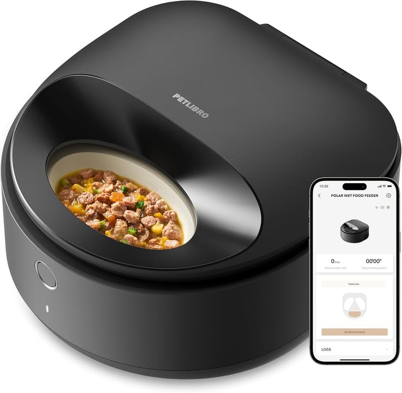 Smart Automatic Cat Feeder with APP Control & 3-Day Freshness