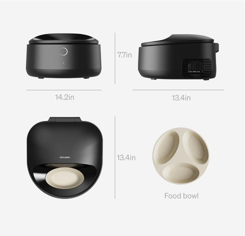 Smart Automatic Cat Feeder with APP Control & 3-Day Freshness