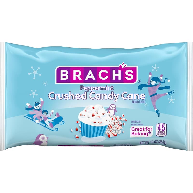 Christmas Peppermint Crushed Candy Canes, 10 Oz Bag