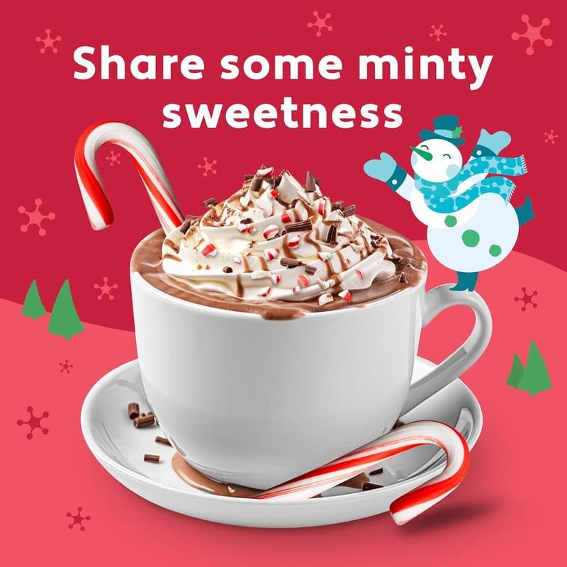 Brach's Mini Candy Canes Tub, 260 Count Party Treats