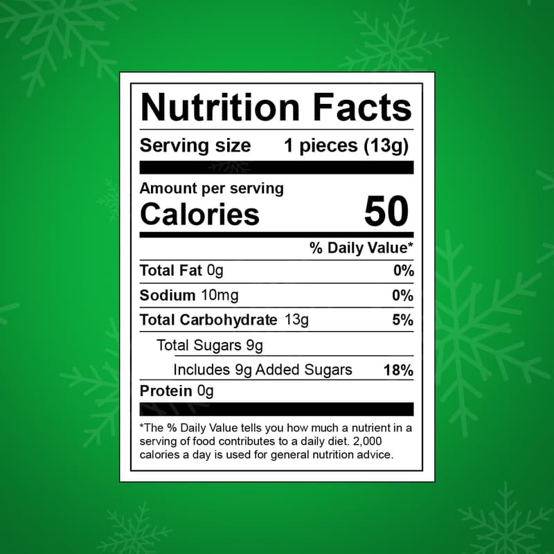 Bulk Peppermint Candy Canes – 12 Individually Wrapped for Christmas
