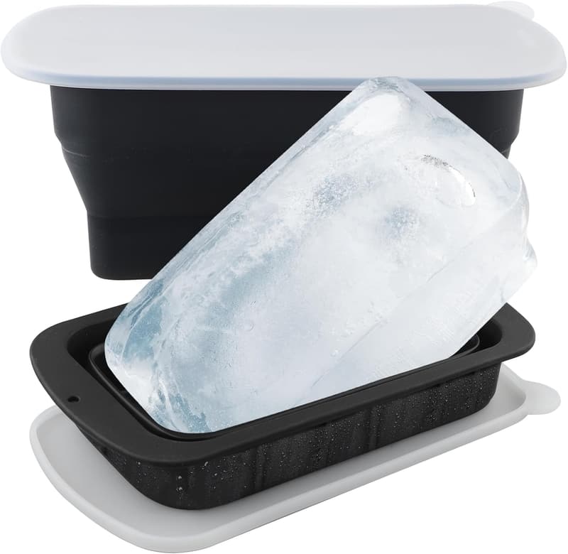 Extra Large Silicone Ice Bath Molds, 2-Pack