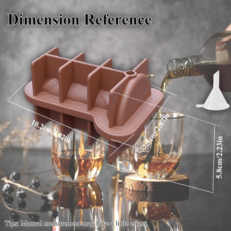 Silicone Ice Cube Tray Set - BPA Free with Lid