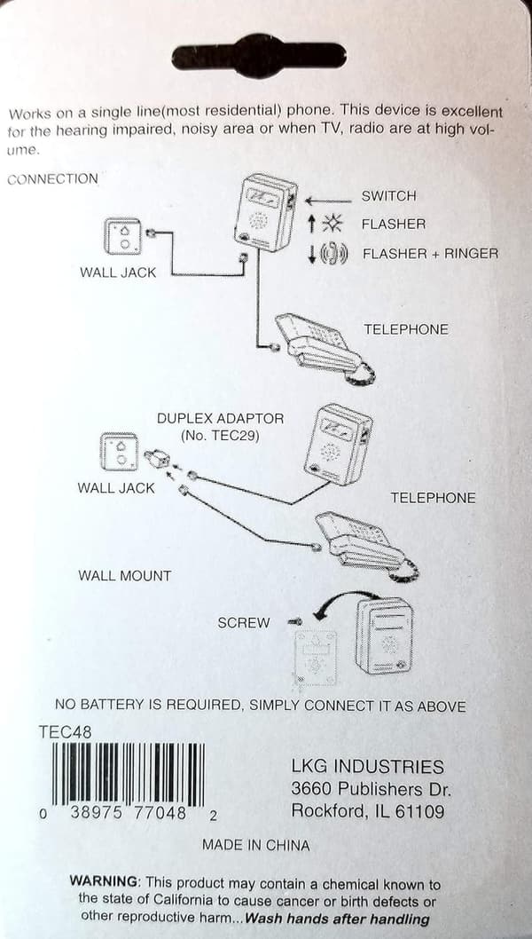 Phone Light Ringer & Flasher