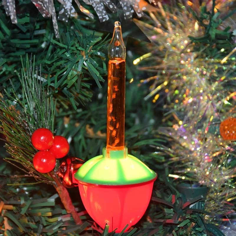 Christmas C7 Bubble Lights - 8.8 ft Multicolor, Indoor/Outdoor
