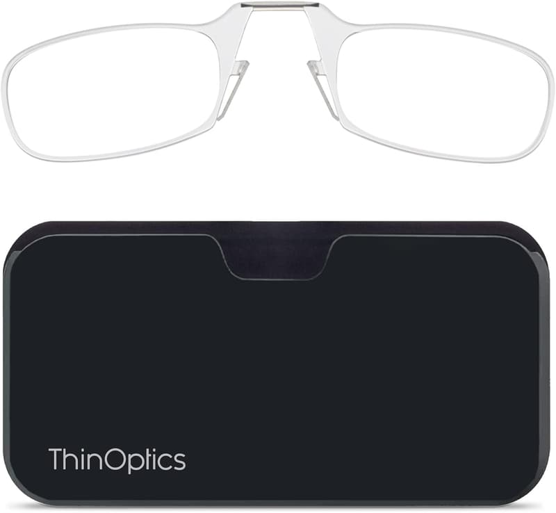 Universal Pod Case with Rectangular Reading Glasses
