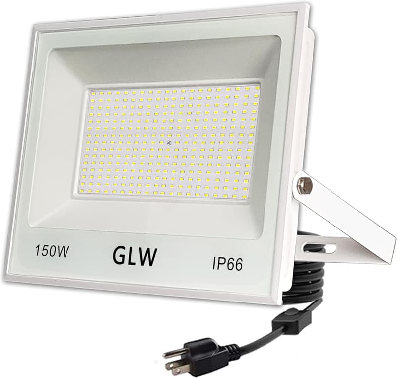 150W Waterproof LED Flood Light - 13,000lm Outdoor Spotlight