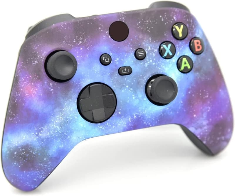 Custom Wireless Controller for PC & Xbox Series X/S - Blue Galaxy