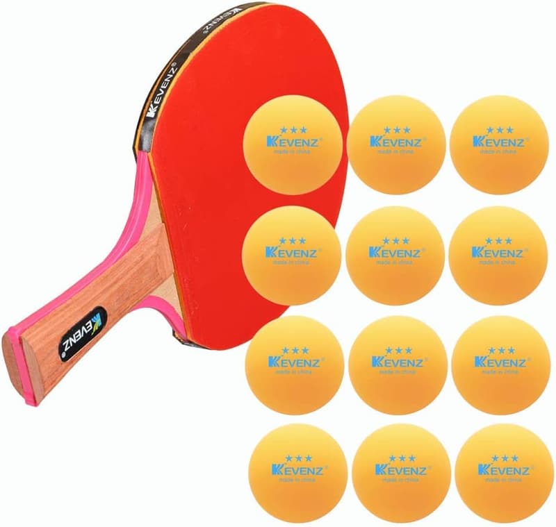 Advanced Table Tennis Balls - 40+mm, Bulk Set (Orange, White)