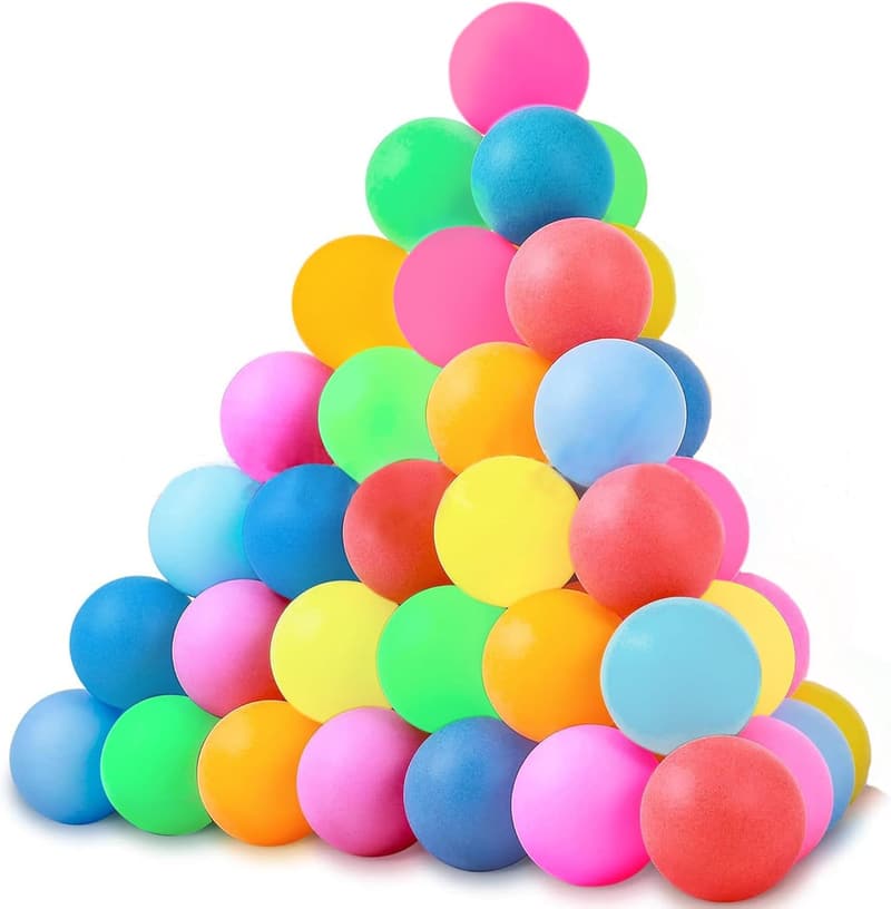30 PCS 40mm Ping Pong Balls for Games and Activities