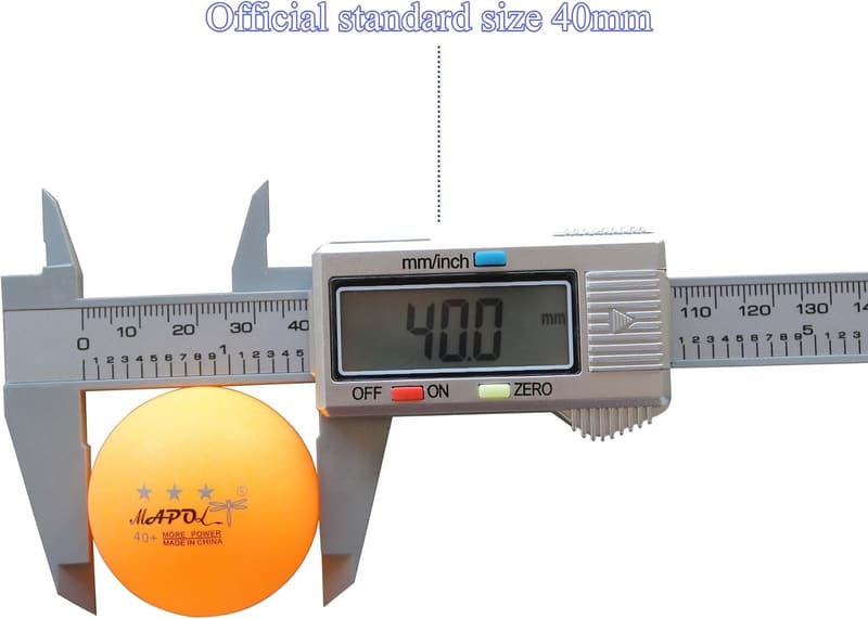 100 Count Advanced Orange Ping Pong Balls for Practice