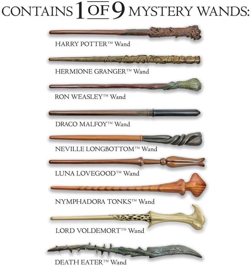 Harry Potter Mystery Wand Collectible - 1 of 9 Designs