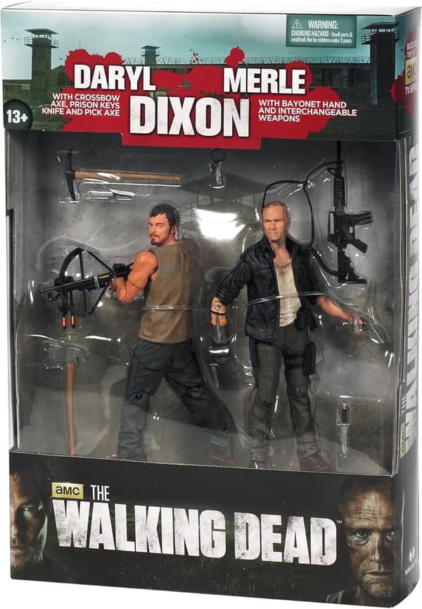 Dixon Brothers Action Figure Playset - The Walking Dead Series 4