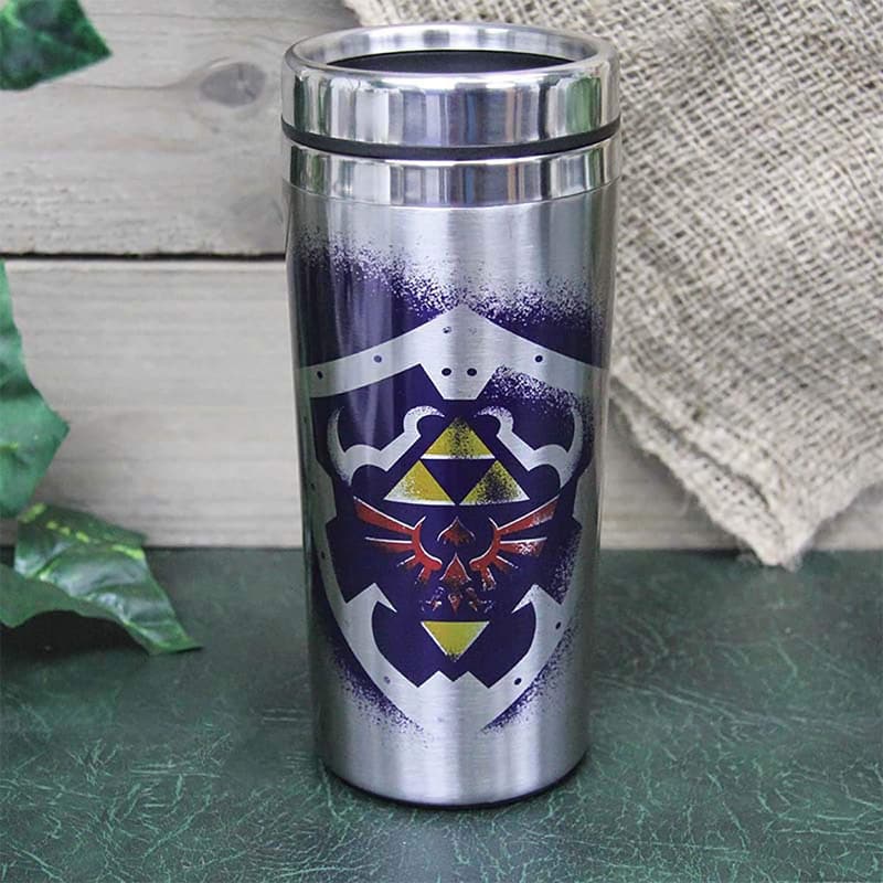 The Legend of Zelda Stainless Steel Travel Mug for Gamers