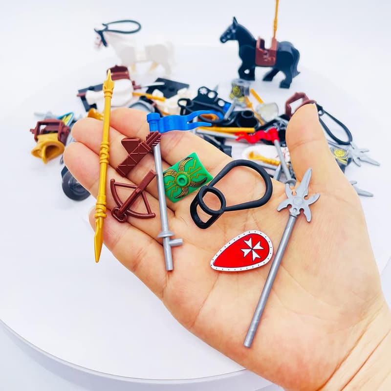 Medieval Knight Weapon Set for Mini Figures Building Kits
