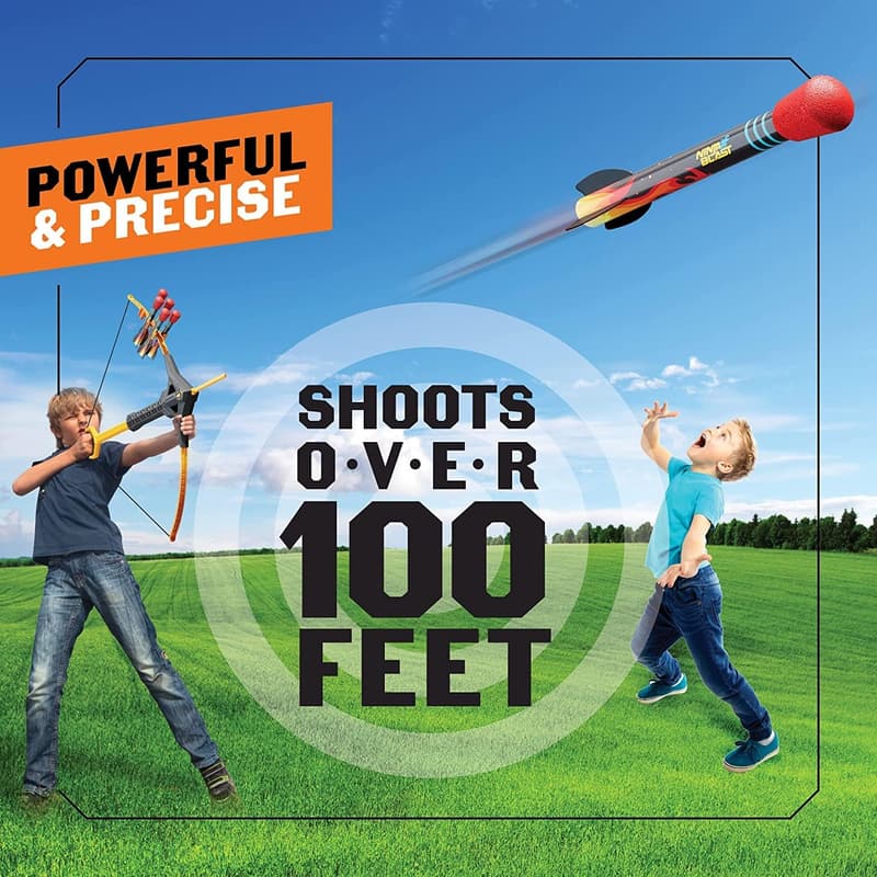 Kids Bow and Arrow Set - Outdoor Archery Gifts for Boys 6-12