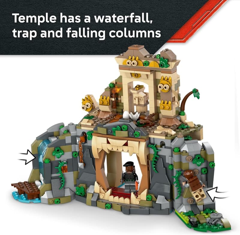 LEGO Jurassic World Dinosaur Air Mission Set for Kids 8+