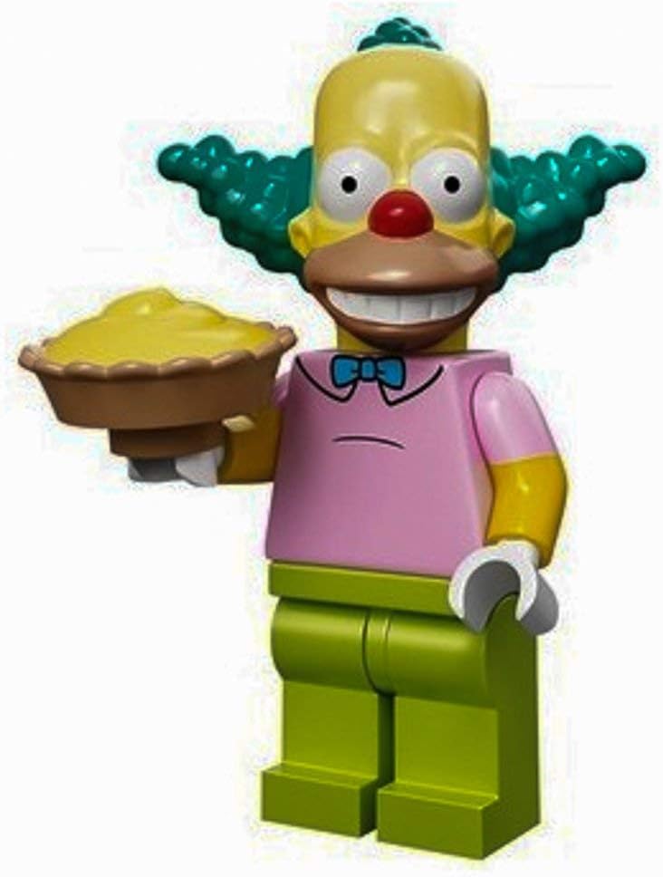 LEGO Krusty the Clown Minifigure from The Simpsons Series